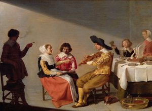 Une fête musicale, 1631